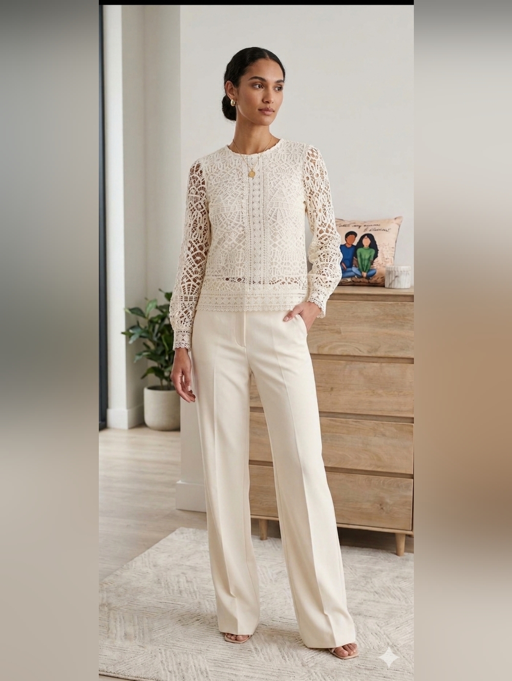 ULTRA PINK Embroidered Blouse, Size S